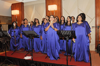 The Soul Sounds choir performing the South African and Sri Lankan National Anthems. The choir will be travelling to South Africa from 17-24 July 2015 to perform at the Ihlombe (choral festival), under the leadership of Soundaries David Rodrigo, in Cape Town.