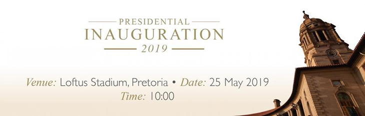 Presidential Inauguration, Pretoria, South Africa, 25 May 2019