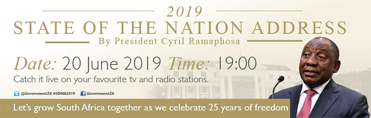 State of the Nation Address - 20 June 2019