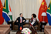 Bilateral Meeting between Minister Lindiwe Sisulu and Foreign Minister of China, Wang Li, OR Tambo Building, Pretoria, South Africa, 3 June 2018.