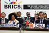 BRICS Ministerial Meeting Press Conference, OR Tambo Building, Pretoria, South Africa, 4 June 2018.