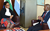 Interview with South Africa’s Ambassador to the Republic of Argentina, Ambassador Phumelele Gwala, Buenos Aires, Argentina, 21 May 2018.
