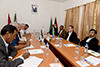 Bilateral Meeting between Deputy Minister Luwellyn Landers and the Prime Minister of the Government of Western Sahara, Mr Mohamed Al-Wali Akeik, at the Ministry of Foreign Affairs, Rabuni, Saharawi Refugee Camp, 13 October 2018.