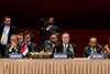 Deputy Minister Luwellyn Landers Landers, attends and chairs the Plenary Session of the Non-Aligned Movement (NAM) Ministerial Meeting, Baku, Republic of Azerbaijan, 5-6 April 2018.