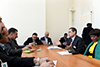 Bilateral Meeting between Deputy Minister Luwellyn Landers and the Minister of Justice of Islamic Republic of Iran, Mr Seyyed Alireza Avaei, United Nations Headquarters, Geneva, Switzerland, 26 February 2018.