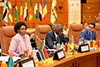 Minister Maite Nkoana-Mashabane during the African Union's (AU) Ministerial Conference on Migration, Rabat, Kingdom of Morocco, 9 January 2018.