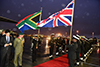 Arrival of Prime Minister Theresa May of the United Kingdom of Great Britain and Northern Ireland for a Working Visit to Cape Town, South Africa, 28 August 2018.
