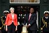 Bilateral Talks between President Cyril Ramaphosa and Prime Minister Theresa May, Tuynhuys, Cape Town, South Africa, 28 August 2018.