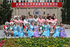 The First Lady of South Africa, Dr Tshepo Motsepe, and First Lady of the People's Republic of China, Ms Peng Liyuan, are on a guided tour of the College of Pre-school Education at the Capital Normal University, Beijing, People's Republic of China, 2 September 2018.