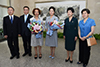 The First Lady of South Africa, Dr Tshepo Motsepe, and First Lady of the People's Republic of China, Ms Peng Liyuan, are on a guided tour of the College of Pre-school Education at the Capital Normal University, Beijing, People's Republic of China, 2 September 2018.