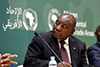 President Cyril Ramaphosa during the African Continental Free Trade Area Business Forum, Rwanda, Kigali, 20 March 2018.