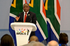 Media Briefing by President Cyril Ramaphosa at the conclusion of the 10th BRICS Summit 2018, Sandton Convention Centre, Sandton, Johannesburg, South Africa, 27 July 2018.
