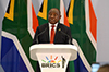 Media Briefing by President Cyril Ramaphosa at the conclusion of the 10th BRICS Summit 2018, Sandton Convention Centre, Sandton, Johannesburg, South Africa, 27 July 2018.