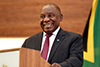 President Cyril Ramaphosa interacts with the Diplomatic Corps represented in South Africa, Department of International Relations and Cooperation, OR Tambo Building, Pretoria, South Africa, 14 September 2018.