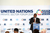 President Cyril Ramaphosa delivers Keynote Remarks at the United Nations Private Sector Forum: Building & Investing in Peace for All, New York, USA 24 September 2018.
