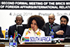 Minister Lindiwe Sisulu opens the Second Formal BRICS Foreign Affairs/International Relations Ministers Meeting, OR Tambo Building, Pretoria, South Africa, 4 June 2018.
