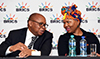 Minister Lindiwe Zulu of the Department of Small Business Development addresses the Third BRICS MSME Round Table Meeting, Rosebank, Johannesburg, South Africa, 23 July 2018.