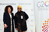 Minister Lindiwe Sisulu arrives at the Ministro Pistarini International Airport ahead of the G20 Foreign Ministers’ Meeting. Minister Sisulu is received by South Africa’s Ambassador to the Republic of Argentina, Ambassador Phumelele Gwala, Buenos Aires, Argentina, 19 May 2018.