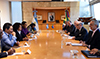 Bilateral Meeting between Minister Lindiwe Sisulu and the Minister of Foreign Affairs to the Argentine Republic, Jorge Faurie, Buenos Aires, Argentina, 22 May 2018.