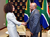 Bilateral Meeting between Minister Sisulu and the Minister of Foreign Affairs of the Kingdom of Lesotho, Mr Lesego Makgothi, on the sidelines of the SADC Council of Ministers Meeting. OR Tambo Building, Pretoria, South Africa, 27 March 2018.