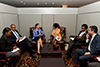 Bilateral Meeting between Minister Lindiwe Sisulu and the Minister of Foreign Affairs of Jamaica, Ms Kamina Johnson-Smith, on the margins of the General Debate of the 73rd Session of United Nations General Assembly, New York, USA, 27 September 2018.