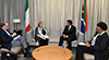 Deputy Minister Alvin Botes, co-chairs inaugural meeting of the South Africa – Italy Bilateral Consultations with the Vice-Minister of Foreign Affairs and International Cooperation of Italy, Ms Emanuela Del Re, Pretoria, South Africa, 13 December 2019.
