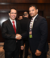 Meeting between Deputy Minister Alvin Botes and Foreign Minister Jorge Arreaza, of Venezuela on the sidelines of the 18th Ministerial Meeting of the Summit of Heads of State and Government of the Non-Aligned Movement (NAM), Baku, Azerbaijan 23 October 2019.