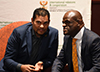 Deputy Minister Alvin Botes at the International Youth Day Symposium, Sol Plaatje University, Kimberley, Northern Cape, South Africa, 12 August 2019.