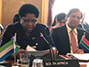 Deputy Minister Candith Mashego-Dlamini attends the Commonwealth Foreign Affairs Ministers’ Meeting, London, United Kingdom, 10 July 2019.