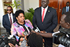 Media interview of Deputy Minister Candith Mashego-Dlamini and Deputy Minister of Foreign Affairs and International Cooperation, Deng Dau Deng Malek, 7 August 2019.