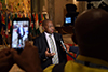 Minister of Higher Education, Science and Technology, Blade Nzimande, being interviewed ahead of the Seventh Tokyo International Conference on African Development (TICAD VII) Summit, in Yokohama, Japan, 27 August 2019.