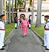 Minister Naledi Pandor arrives at the Itamaraty Palace for the Third Formal Meeting of the Brazil, Russia, India, China and South Africa (BRICS) Ministers of Foreign Affairs / International Relations, Rio De Janeiro, Brazil, 26 July 2019.