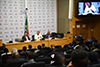 Minister Naledi Pandor addresses the Pre-Budget Vote Media Briefing, Cape Town, South Africa, 11 July 2019.