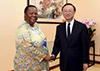 Bilateral Meeting between the Minister of International Relations and Cooperation, Dr Naledi Pandor, and Yang Jiechi (Member and Foreign Affairs Director of the Politburo of the Central Committee of the Communist Party of China). Beijing, People’s Republic of China, 25 June 2019.