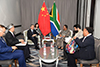 Bilateral Meeting between Minister Naledi Pandor and the Minister of Foreign Affairs of China, Mr Wang Yi, Southern Sun Elangeni Hotel, Durban, South Africa, 18 October 2019.