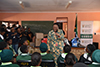 Minister Naledi Pandor participates in Nelson Mandela Outreach Programme activities for Mandela Month at the Jan Kotlolo Primary School, Nellmapius, Pretoria, South Africa, 30 July 2019.