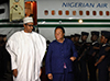 Minister Naledi Pandor receives President Muhammadu Buhari, of the Federal Republic of Nigeria, arrives ahead of the State Visit, Waterkloof Airforce Base, Pretoria, South Africa, 2 October 2019.