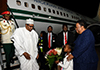 Minister Naledi Pandor receives President Muhammadu Buhari, of the Federal Republic of Nigeria, arrives ahead of the State Visit, Waterkloof Airforce Base, Pretoria, South Africa, 2 October 2019.
