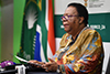 Media Briefing by Minister Naledi Pandor on South Africa's participation in the 74th Session of the United Nations General Assembly (UNGA), OR Tambo Building, 460 Soutpansberg Road, Rietondale, Pretoria, South Africa, 16 September 2019.
