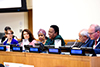 Minister Naledi Pandor delivers a statement at the side event: “Gender Equality: from the Biarritz Partnership to the Beijing +25 Generation Equality Forum", at the 74th Session of the United Nations (UN) General Assembly (UNGA 74), New York, USA, 23 September 2019.