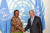 Bilateral Meeting between Minister Naledi Pandor and the United Nations Secretary General, Mr Antònio Guterres, at the 74th Session of the United Nations (UN) General Assembly (UNGA 74), New York, USA, 22 September 2019.