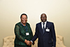 Bilateral Meeting between Minister Naledi Pandor and the Minister of Foreign Affairs, Mr Kalia Ankouro, of the Republic of Niger, at the 74th Session of the United Nations (UN) General Assembly (UNGA 74), New York, USA, 23 September 2019.