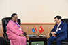 Bilateral Meeting between Minister Naledi Pandor and Minister of Foreign Affairs, Mr Pham Binh Minh, of the Socialist Republic of Vietnam, at the 74th Session of the United Nations (UN) General Assembly (UNGA 74), New York, USA, 28 September 2019.
