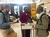 Minister Naledi Pandor being interviewed on the sidelines of the World Economic Forum (WEF) Africa, Cape Town, South Africa, 5 September 2019.