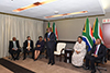 President Cyril Ramaphosa meets with the Heads of Mission Designate at the Department of International Relations and Cooperation (DIRCO), Pretoria, South Africa, 12 December 2019.