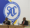 President Cyril Ramaphosa at the SADC Solidarity Conference with the Sahrawi Arab Democratic Republic (SADR) or Western Sahara, Pretoria, South Africa, 25-26 March 2019.