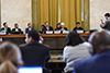 Deputy Minister Alvin Botes delivers a statement at the High Level Segment at the Conference of Disarmament, at the High-Level Segment of the 43rd Session of the United Nations (UN) Human Rights Council, Geneva, Switzerland, 26 February 2020.