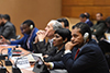 Deputy Minister Alvin Botes participates in the SADR side-event entitled “The Role of the UN and Regional Mechanisms in Promoting and Protecting Human Rights”, at the High-Level Segment of the 43rd Session of the United Nations (UN) Human Rights Council, Geneva, Switzerland, 26 February 2020.