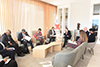 Meeting between Deputy Minister Alvin Botes and the President of the International Committee of the Red Cross, Mr Peter Maurer, at the High-Level Segment of the 43rd Session of the United Nations (UN) Human Rights Council, ICRC Building, Geneva, Switzerland, 24 February 2020.