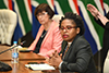 Media Briefing to further unpack Government’s Intervention Measures on COVID-19, OR Tambo Building, Pretoria, South Africa, 24-25 March 2020.